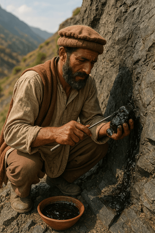 Récolte et Production du Shilajit : Méthodes Traditionnelles vs Industrielles - Omara