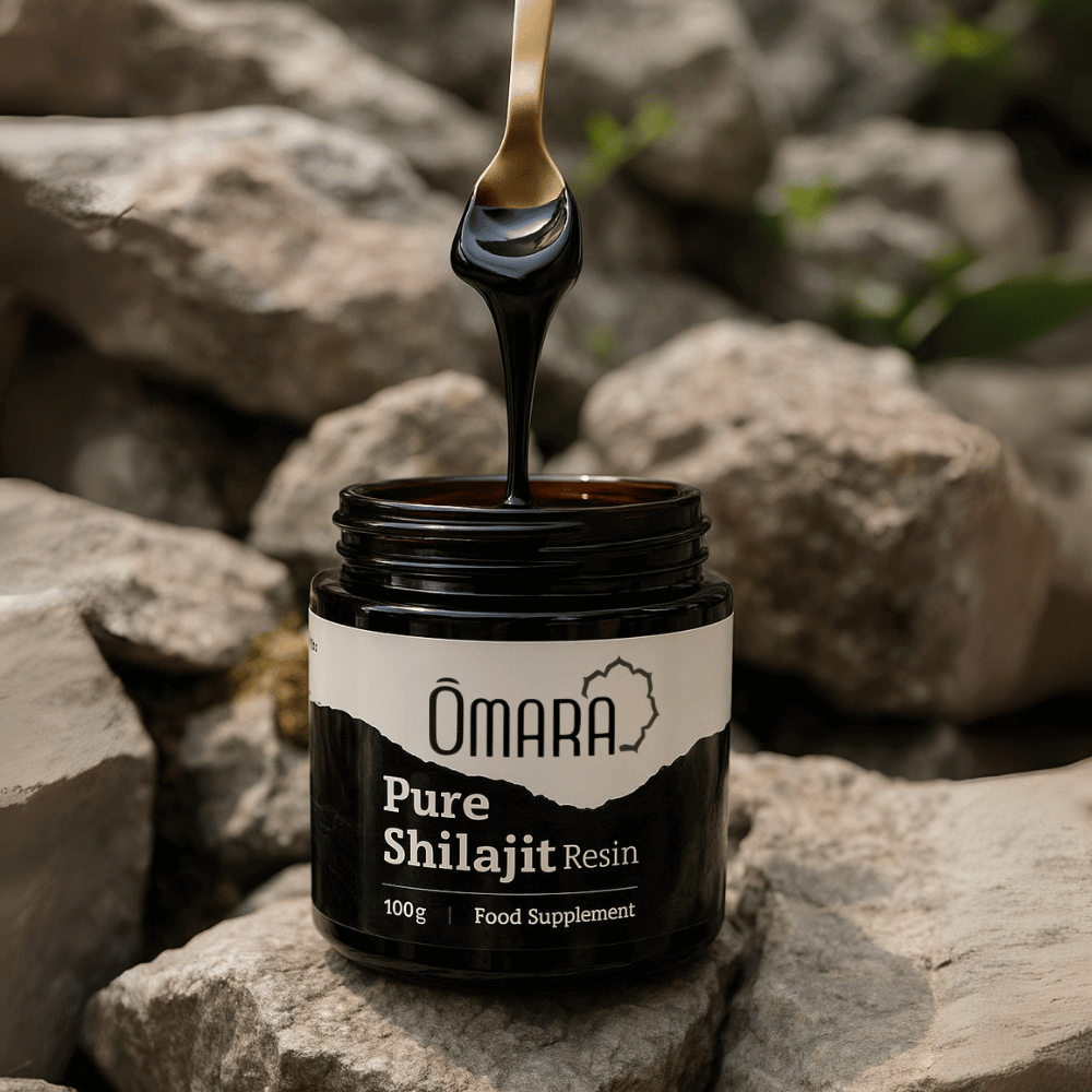 Pot de Shilajit 100g vendu en Suisse d'Omara